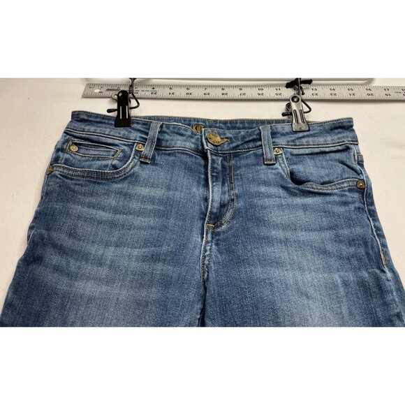 Kut from Kloth jeans womens 0 28 x 30 Catherine boyfriend low rise blue - Picture 2 of 10